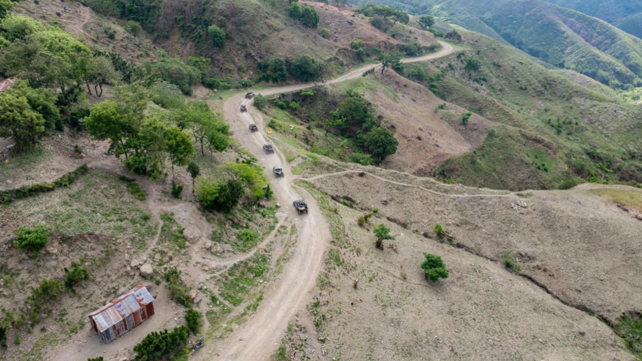 Ministros de Defensa y de la Presidencia realizan recorrido estratégico por la carretera Internacional