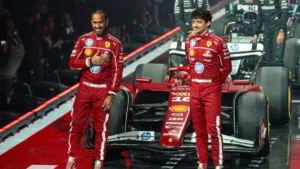 Hamilton y Leclerc estrenan el circuito Madring en la antesala del Gran Premio de España de F1